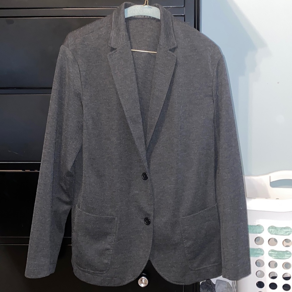 Dark Gray Blazer. Size XL